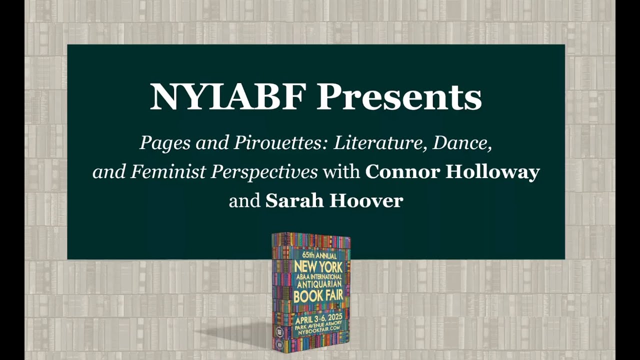 NYIABF Presents: Pages and Pirouettes: Literature, Dance, and Feminist Perspectives