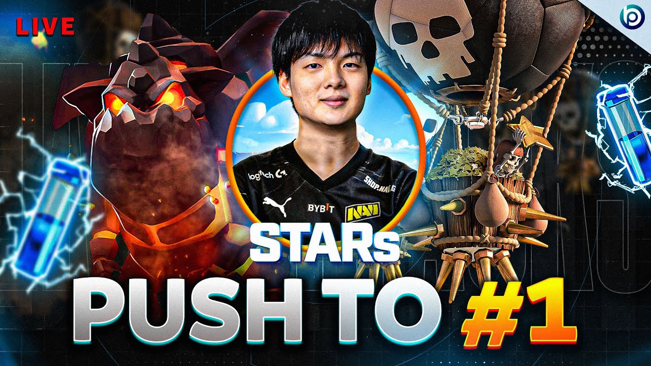 Can STARs Reach #1 in Legend League?! LIVE Zap Lalo Attacks | Clash of Clans