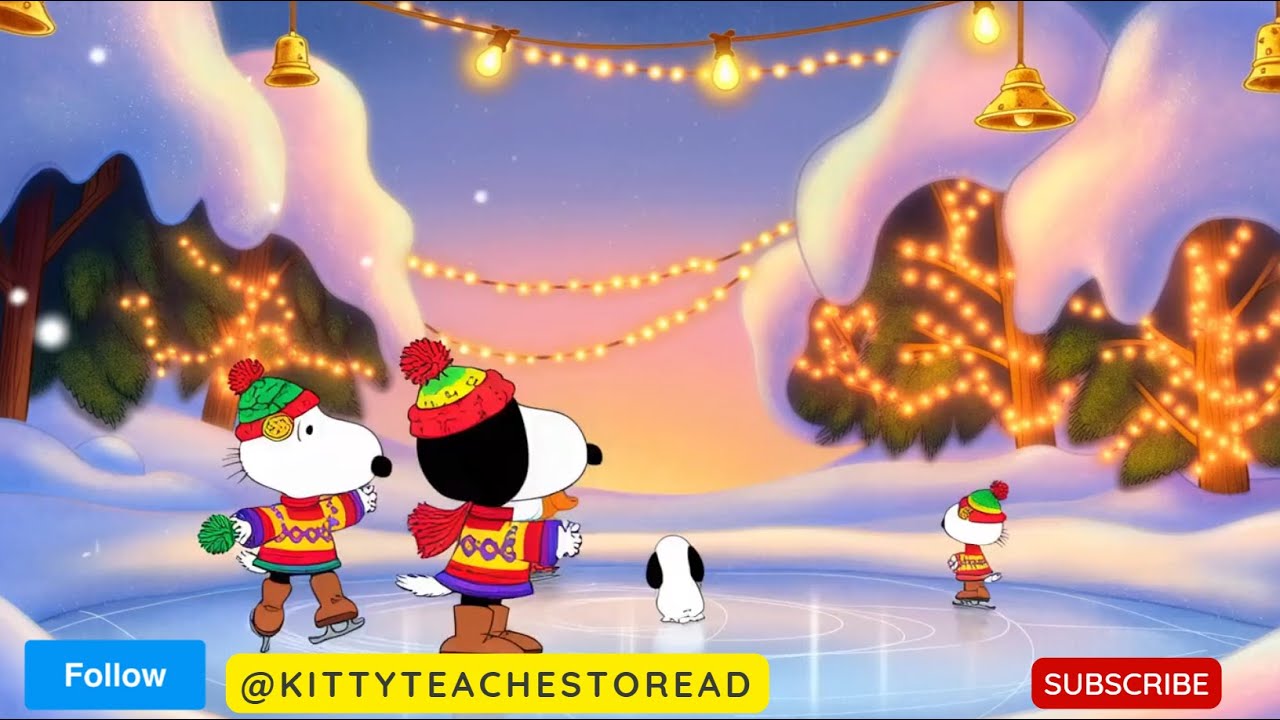 5 minute timer Snoopy winter