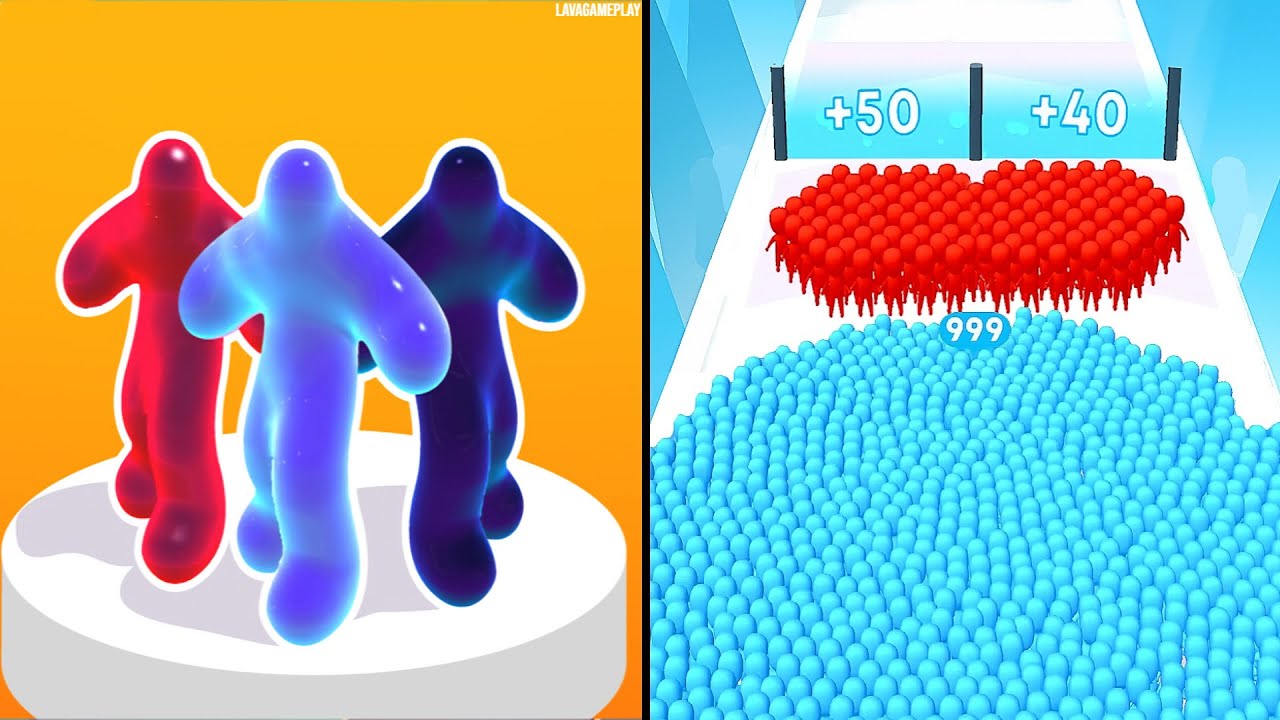 Blob Runner 3D vs Count Master