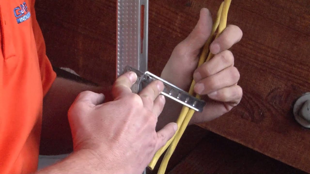 Stud Wall Cable Supports: CJ