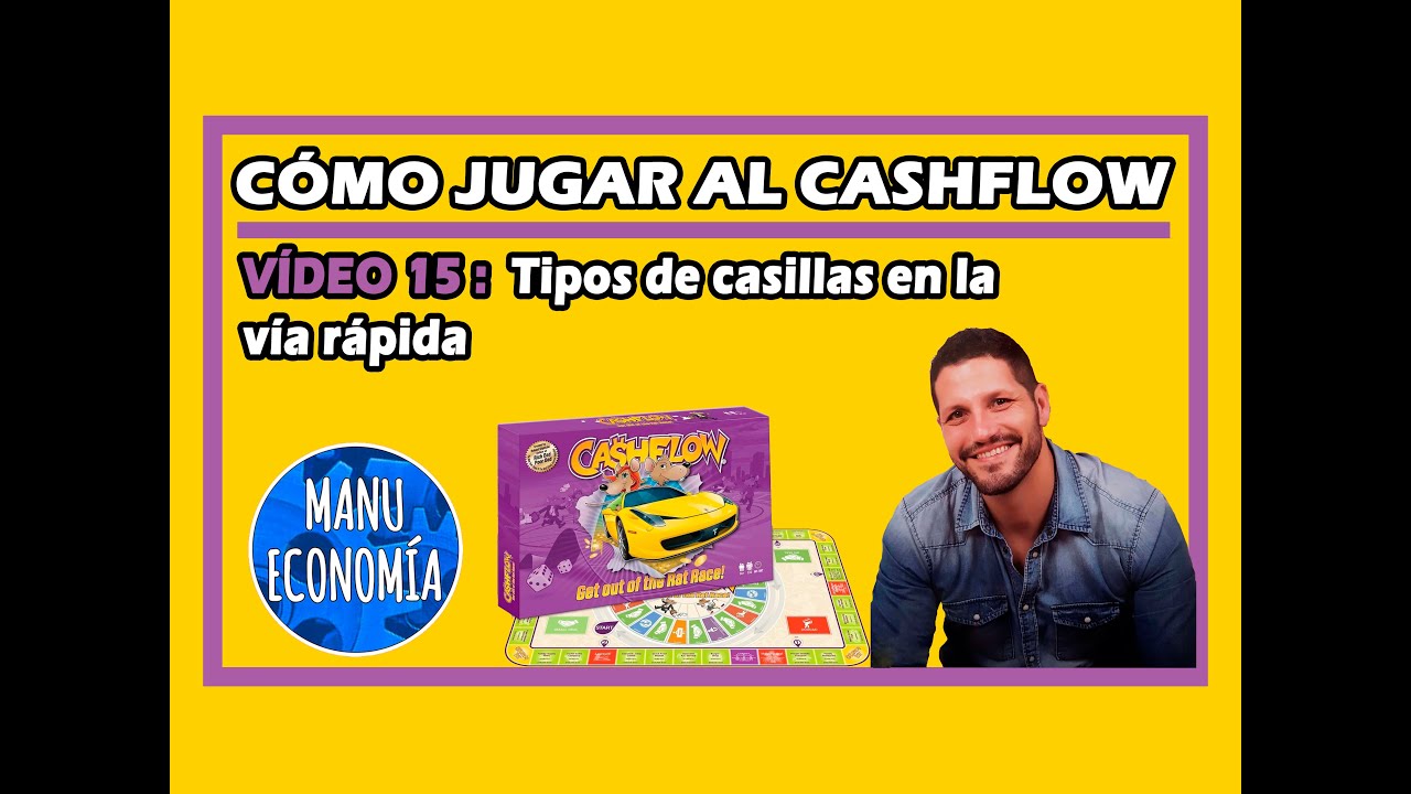 COMO JUGAR AL CASHFLOW 15: TIPOS DE CASILLAS DE LA V&Iacute;A R&Aacute;PIDA