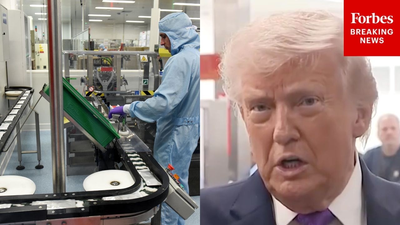 «Они строят много заводов»: Трамп хвастается развитием фармацевтического производства в США.