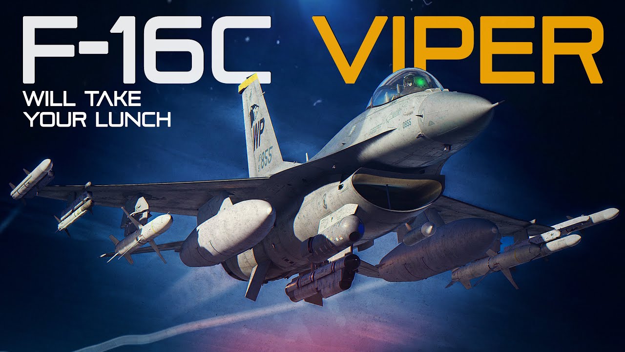 F-16C Viper отнимет у вас обед | Цифровой боевой симулятор | DCS |