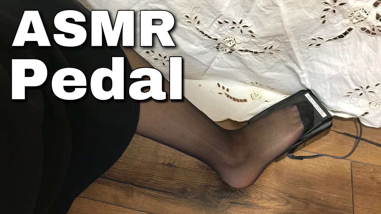 ASMR sewing machine pedal | foot pedal ｜No Talking