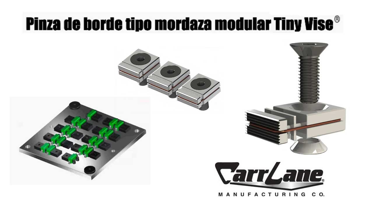 Amplíe su acción de sujeción con la nueva serie modular de Tiny Vise® - Spanish