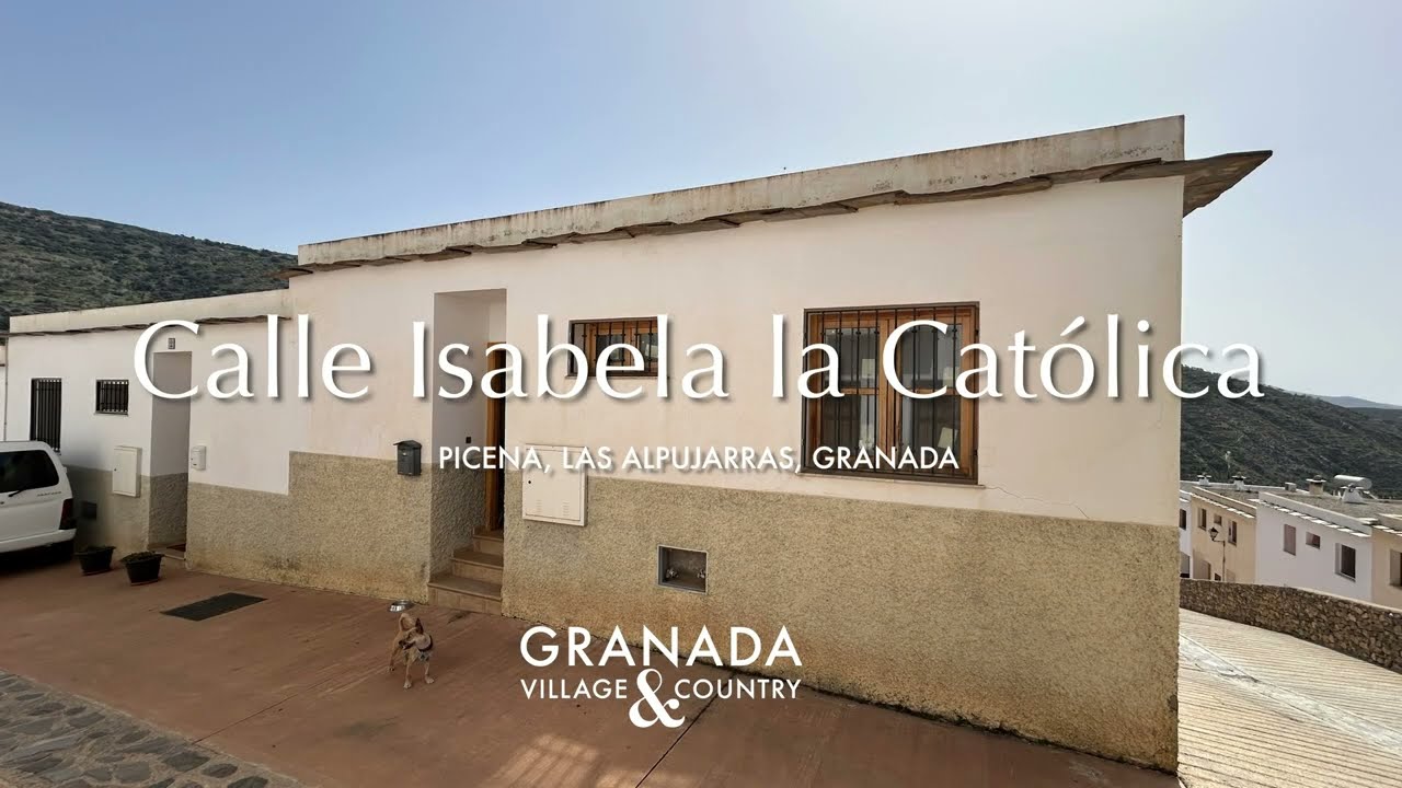 SOLD. 4 bedroom house for sale in Picina, Las Alpujarras, Granada, Spain. PRICE €70,000
