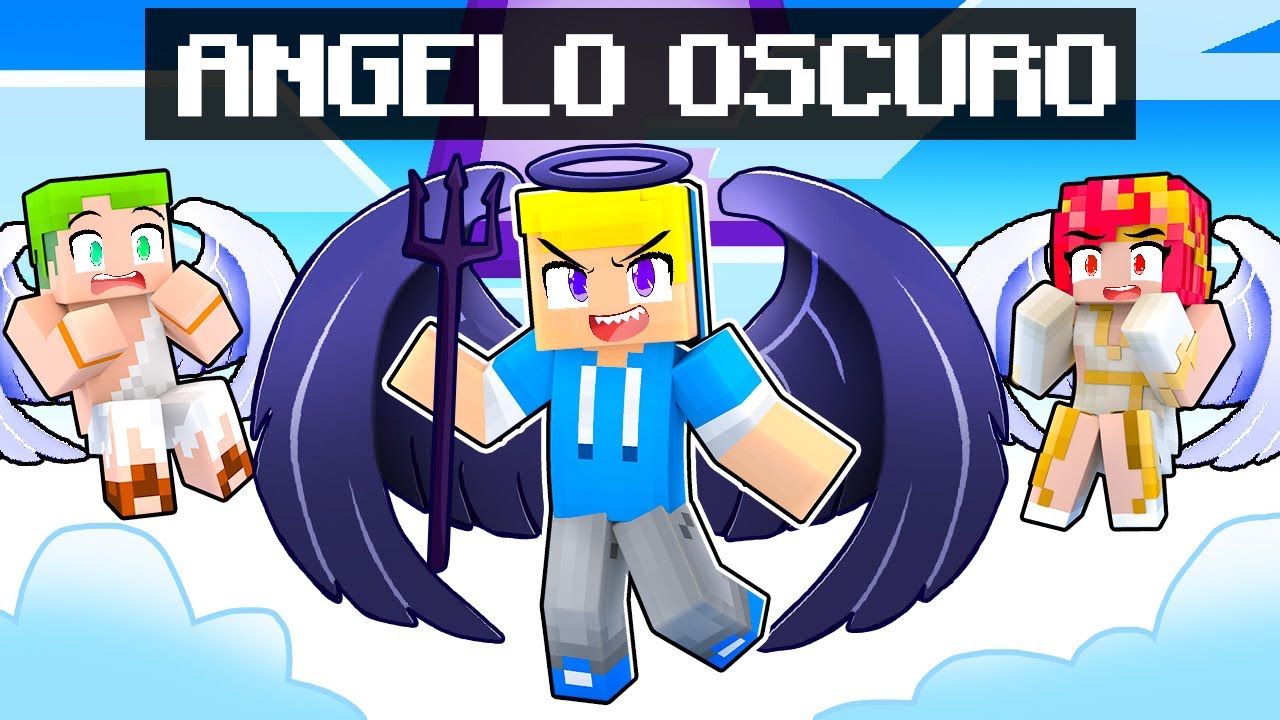 Divento L'ANGELO OSCURO Su Minecraft!