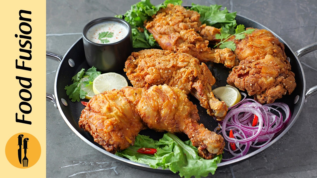 Dhaka Chicken Fried Tikka Recipe by Food Fusion