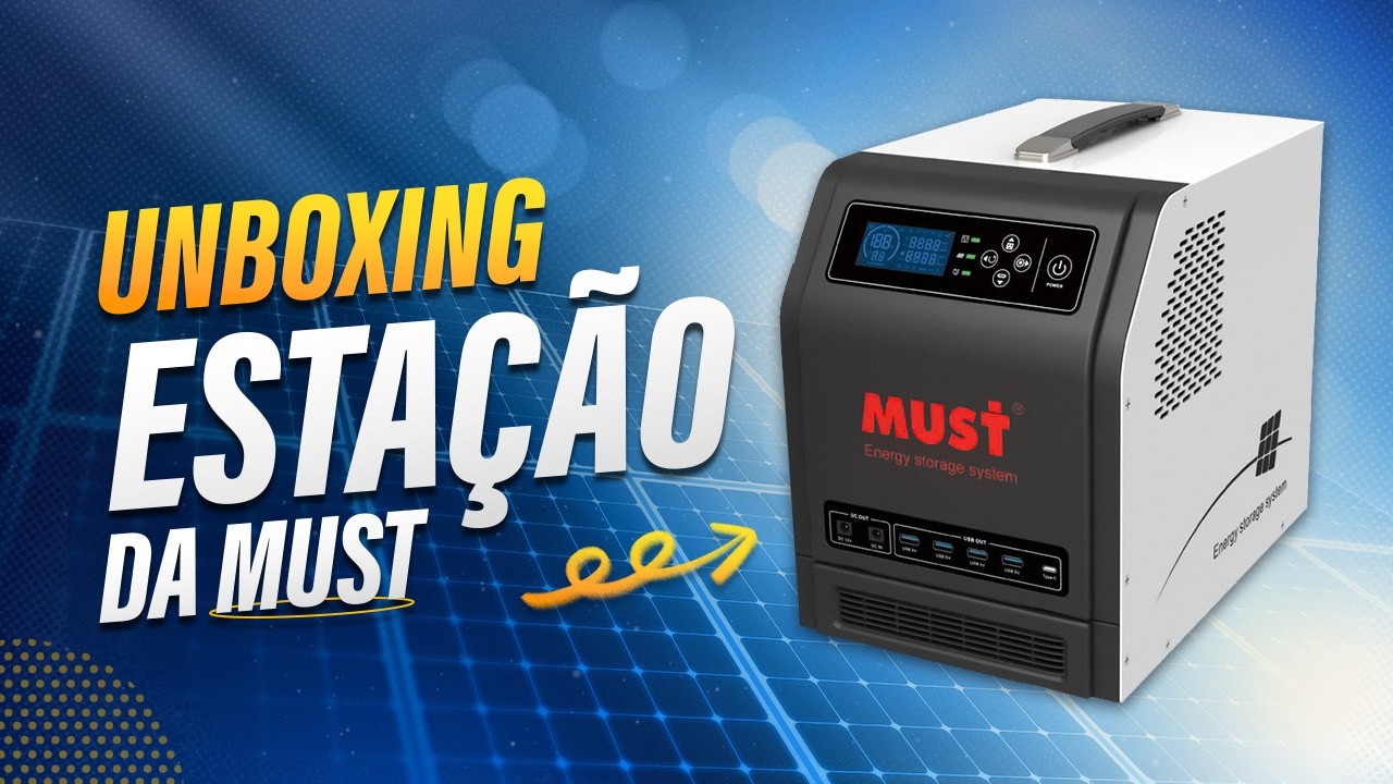 Esta&ccedil;&atilde;o de Energia Port&aacute;til de 1280Wh mais Barata? CHEGOU! | BarbaSolar