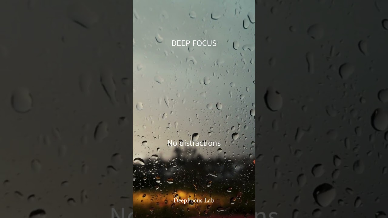 Deep focus starts here  