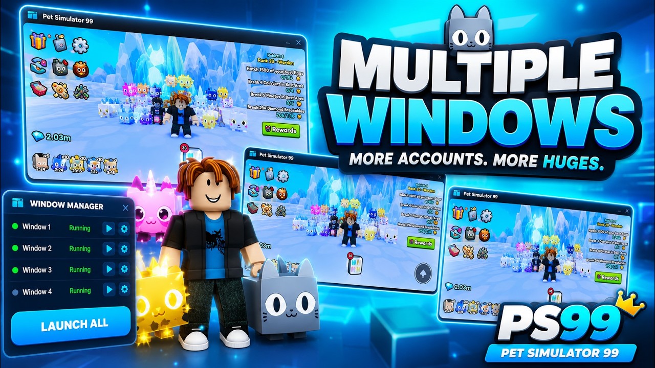 How To Run Multiple Roblox Accounts at Once 2026 - Multi Instance Tutorial (Multi Roblox 2026)