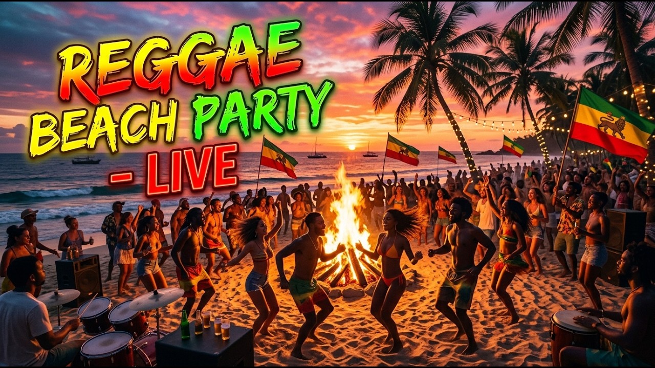 NONSTOP ISLAND REGGAE LIVE 🌴 Smooth Tropical Vibes & Positive Energy 24/7