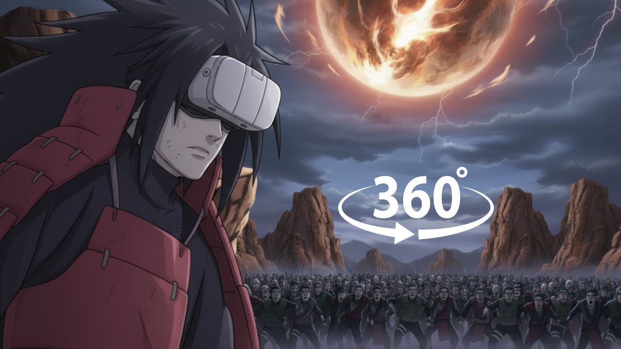 Станьте Мадарой Учихой против Альянса Шиноби | 4K 360° VR | Опыт Naruto Shippuden