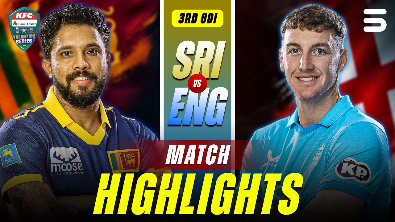 Match Highlights | England vs Sri Lanka | Match 3 | ODI Tri-Series 2026 | PCB | M9S1H