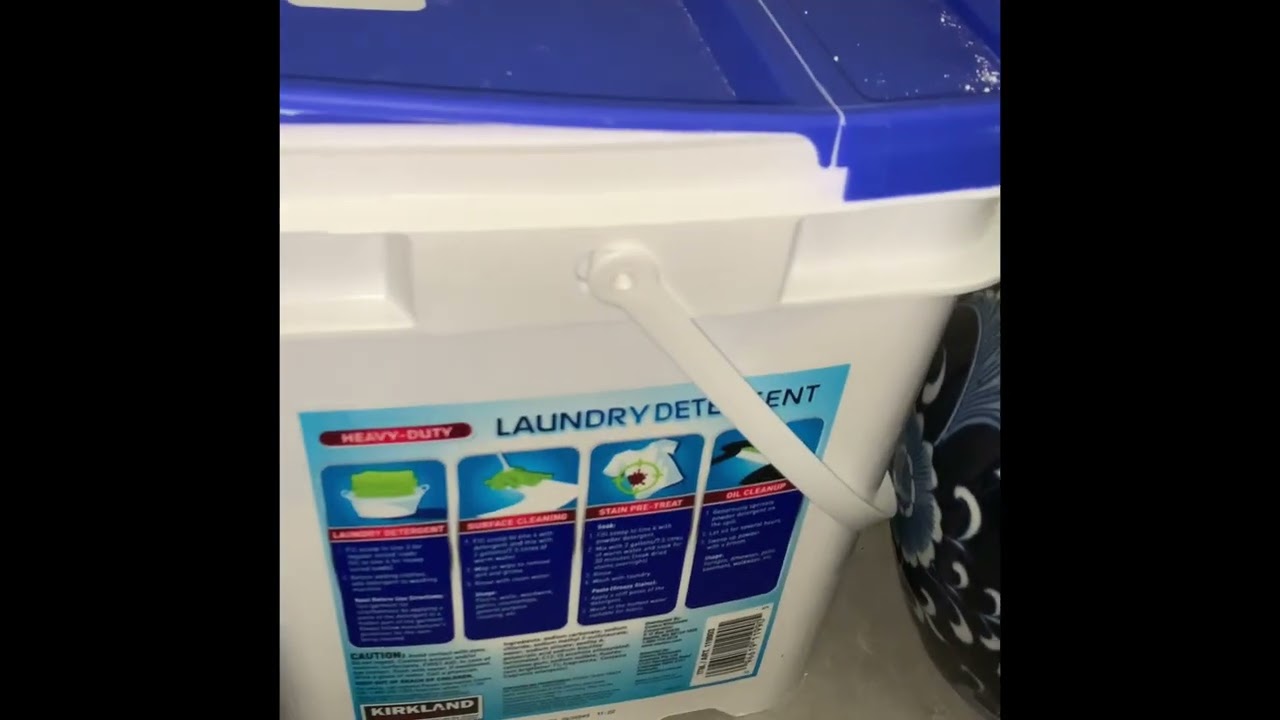 Costco Kirkland laundry detergent - My One Surprise !
