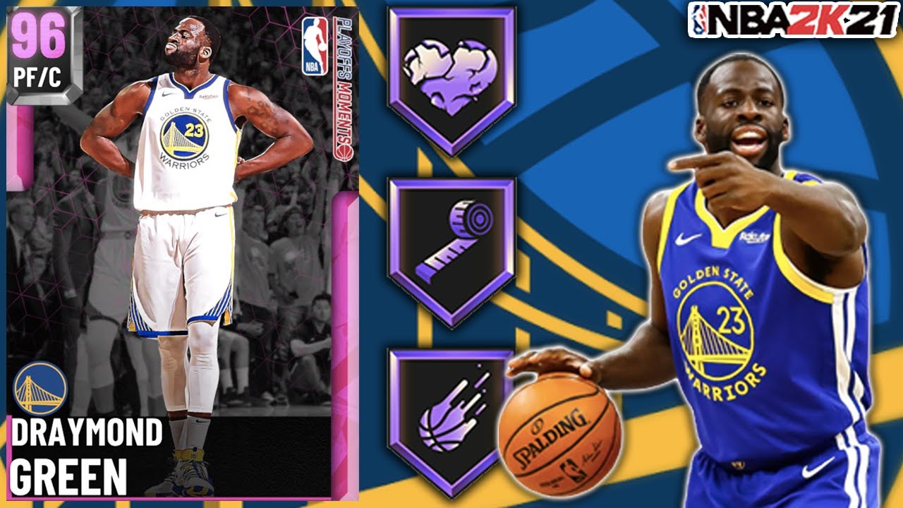 PINK DIAMOND DRAYMOND GREEN GAMEPLAY! THE PERFECT ROLE PLAYER IN NBA 2K21 MyTEAM!