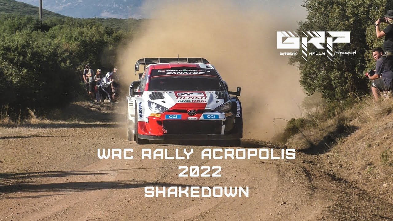 WRC RALLY ACROPOLIS 2022 - SHAKEDOWN