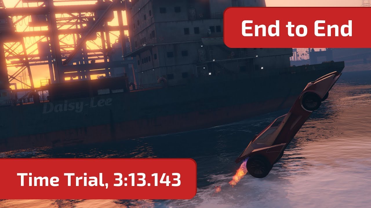 GTA Online - End to End (Time Trial, 3:13.143) Vigilante