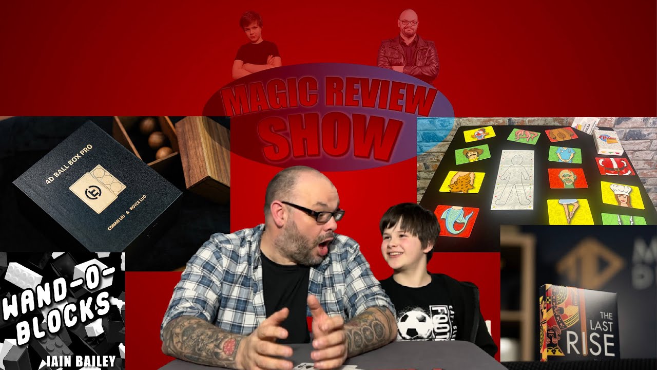 Wand-O-Blocks, Last Rise, Picture Consequence & 4D Ball Box | Craig & Rylands Magic Review Show #136