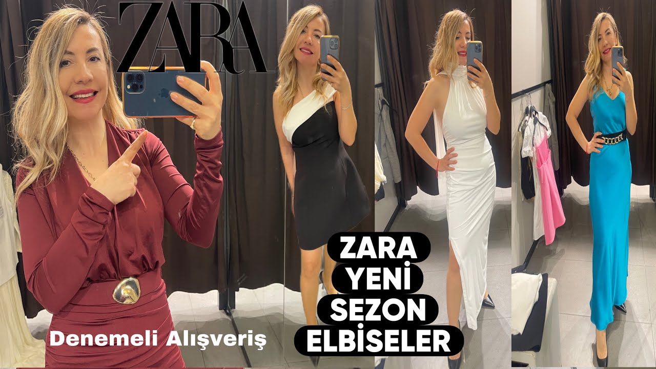 ZARA EN GÜZEL İLKBAHAR ve YAZ ELBİSELERİ ! Denemeli Alışveriş Vlog 2