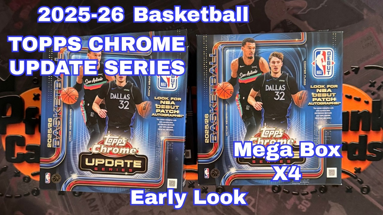 ПОЛИТИКА ОТКРЫТЫХ КОРОБОК 💰 Серия 2025-26 Topps Chrome Basketball Update 🥊 Охота на дебютные патч...