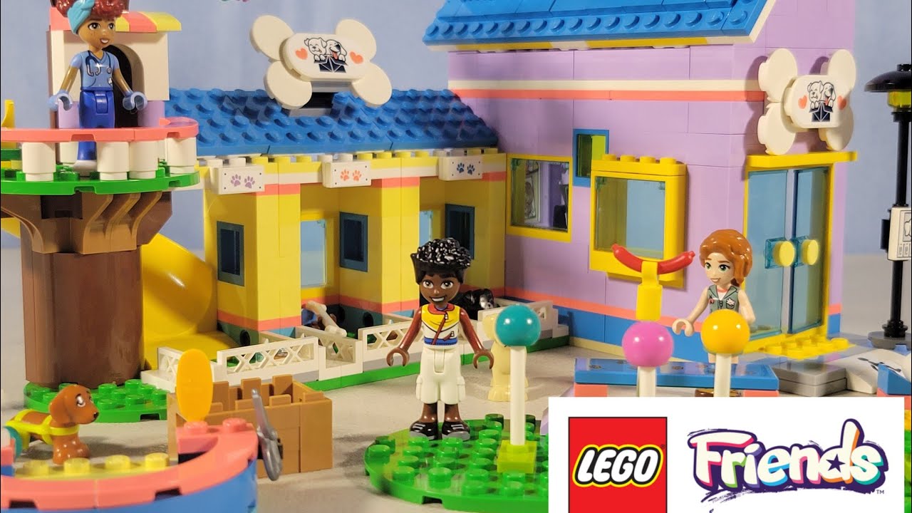 Rescue Center is here! LEGO Friends Dog Rescue Center unboxing, speed build and review