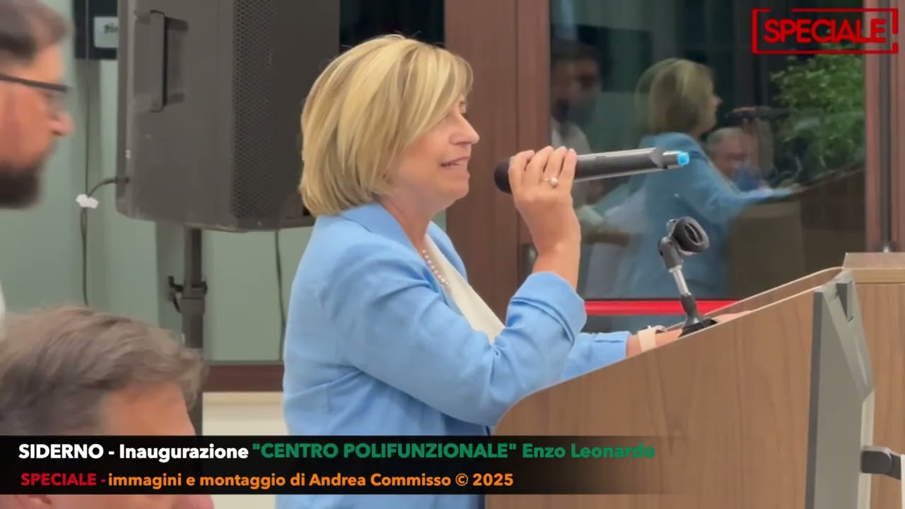 SIDERNO - Inaugurazione 