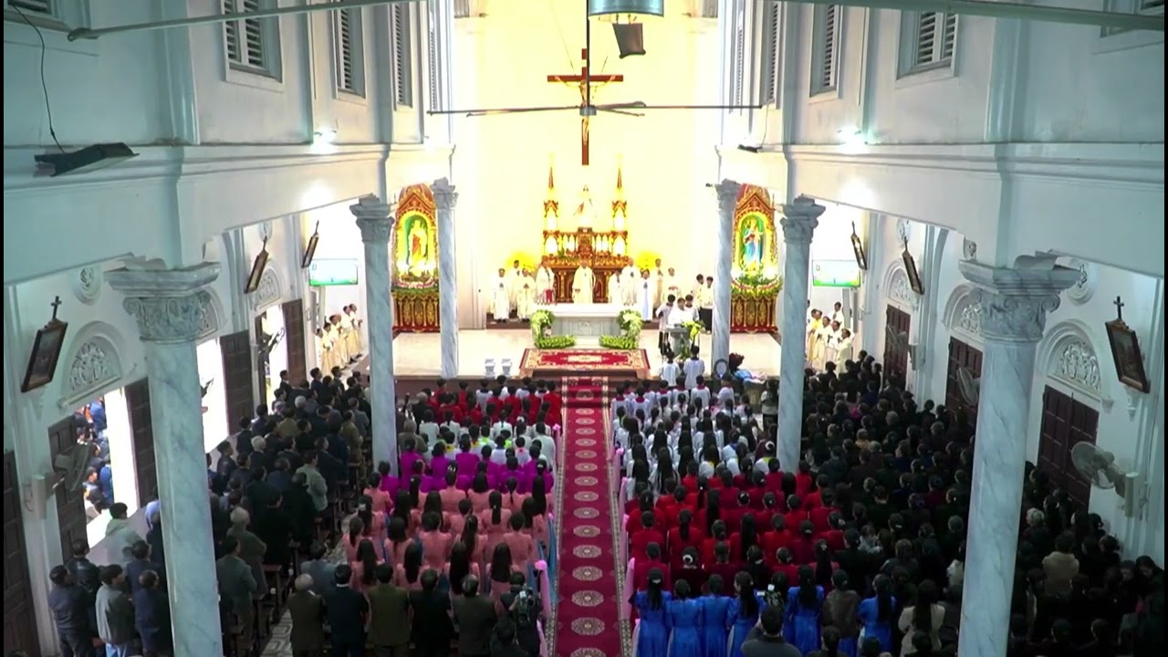 ALLELUIA LỄ MẸ VÔ NHIỄM - Hương Nguyên OP. | Ca đoàn Giáo họ Trung Cự