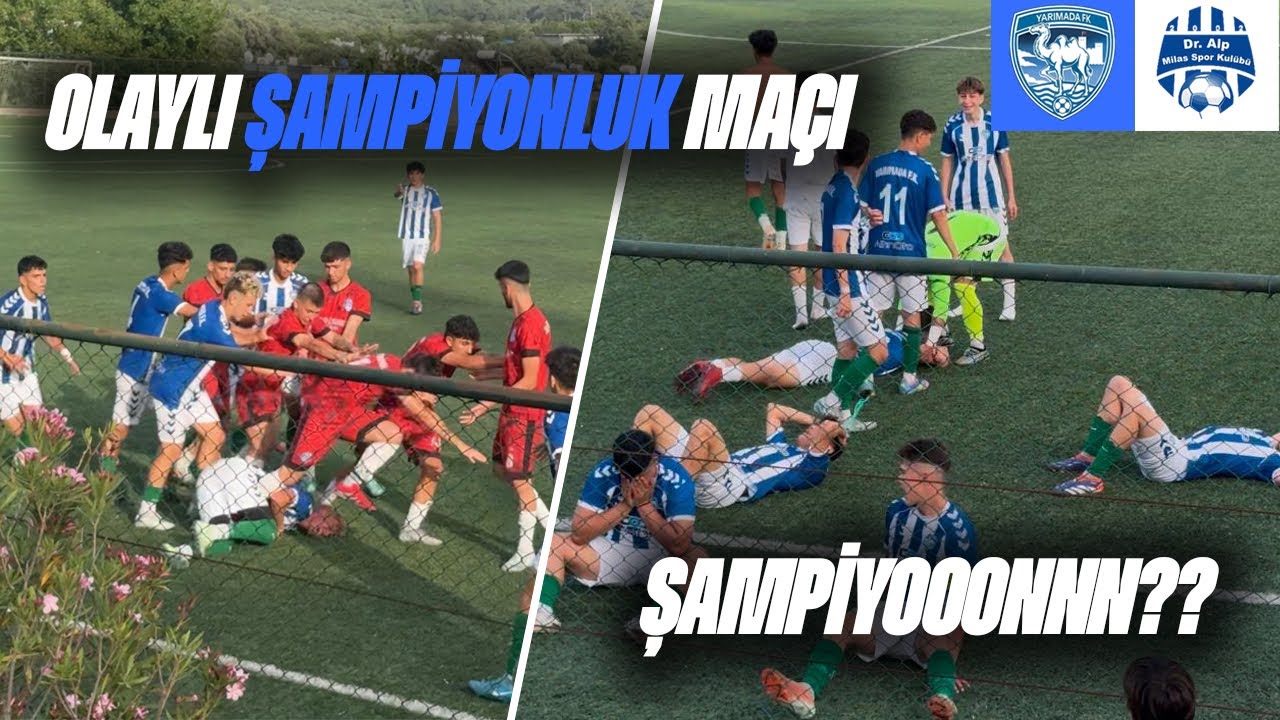 MAÇI KAZANAN ŞAMPİYON OLUR! YARIMADA FK DR.ALP MİLASSPOR U17 BODRUM MİLAS DERBİSİ! #yarımada