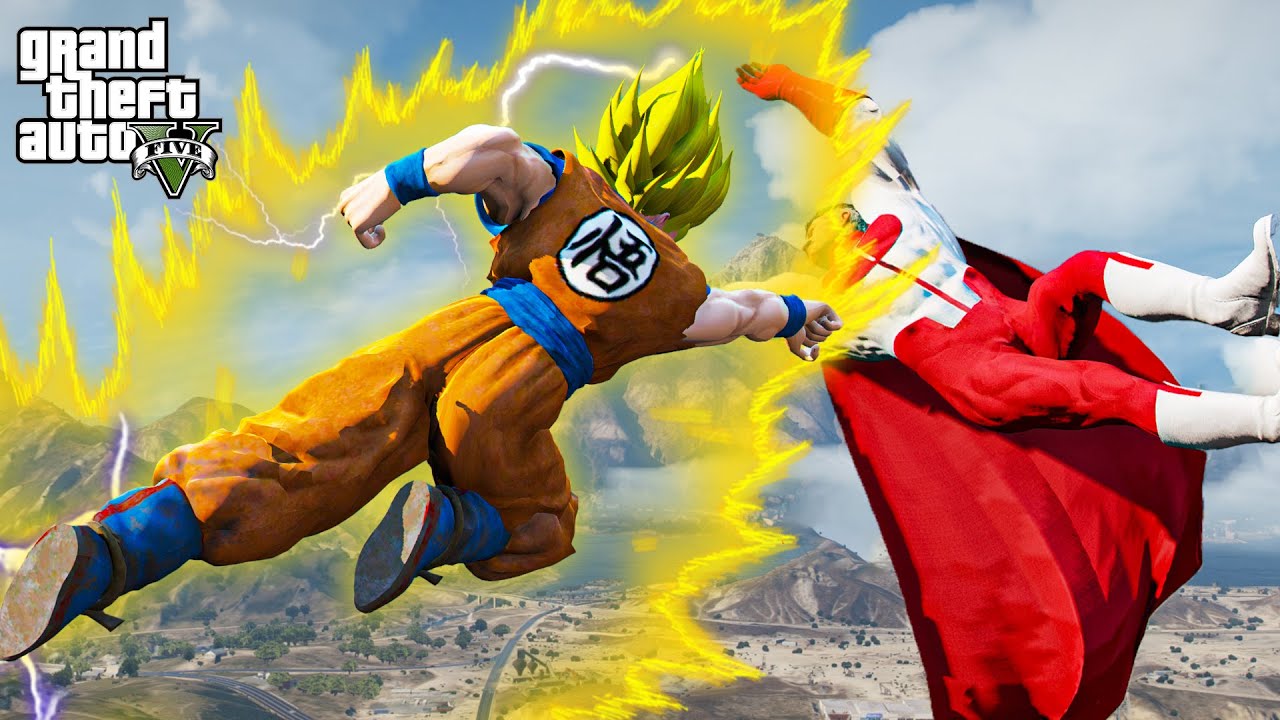 GTA 5 - Omni-Man VS Goku | Epic Death Battle!