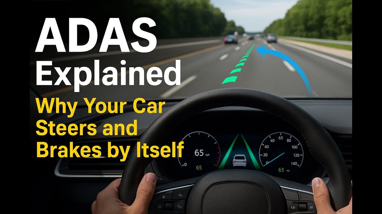 ADAS Explained: Why Your Car Steers and Brakes by Itself