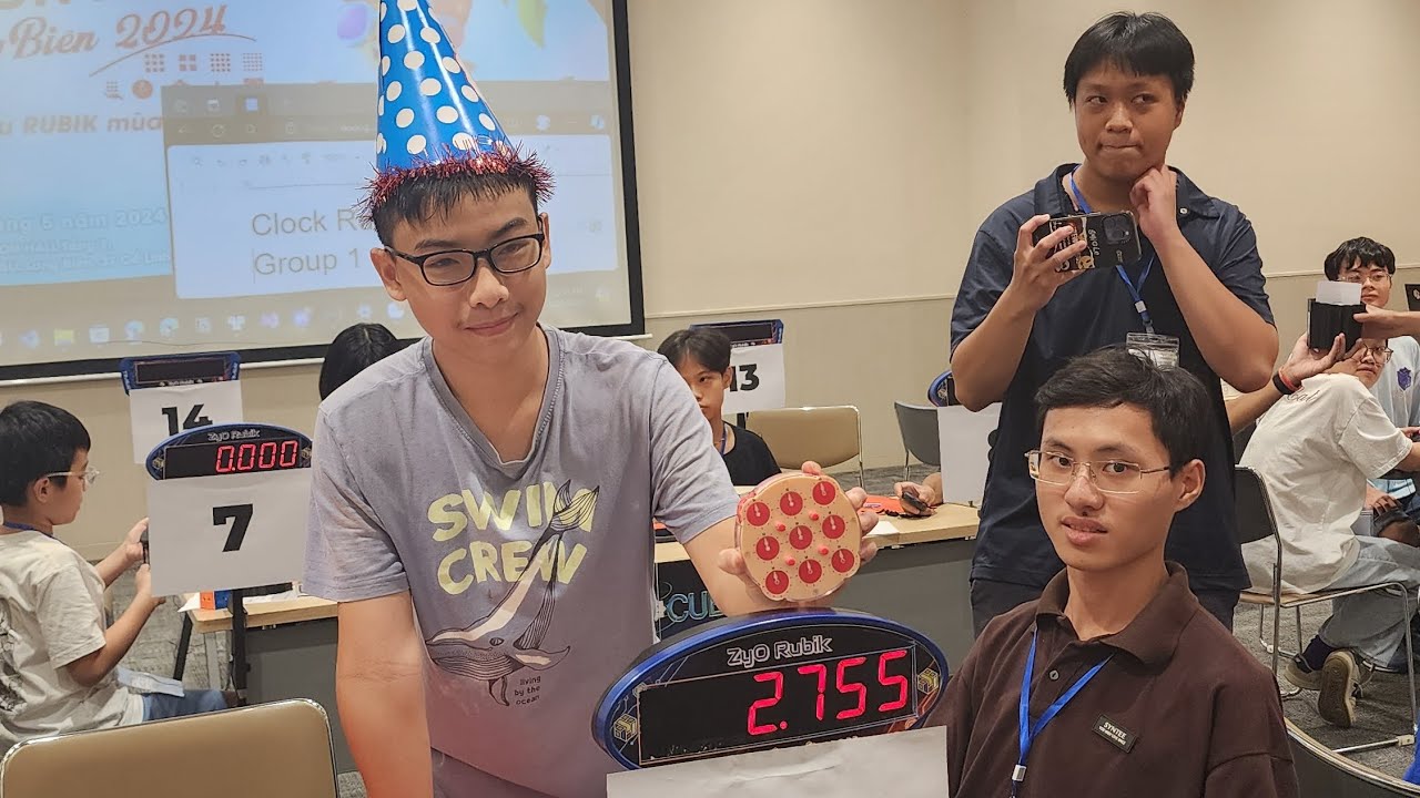 Clock 2.75 NR SINGLE + 3.39 (former) ASR AVERAGE OF 5! (WR7)