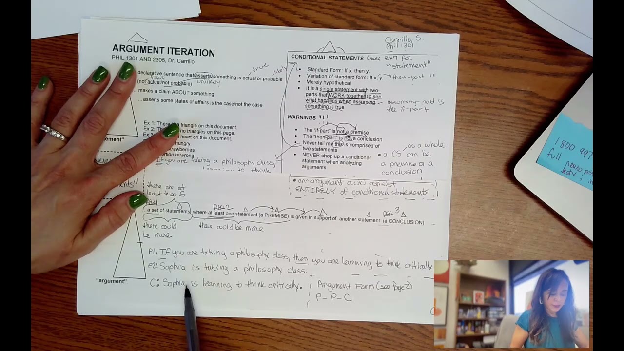 Module 1 Argument Mini Lecture 3