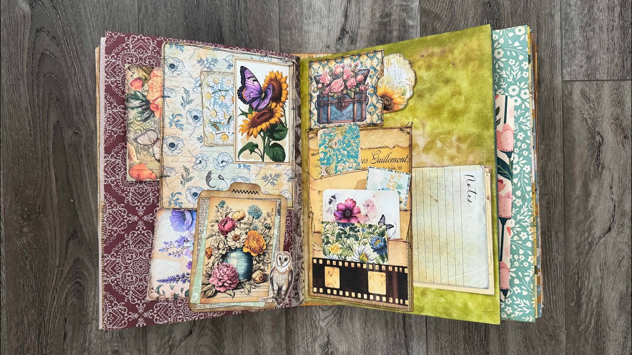 Large Junk Journal Flip Through #60 (SOLD)