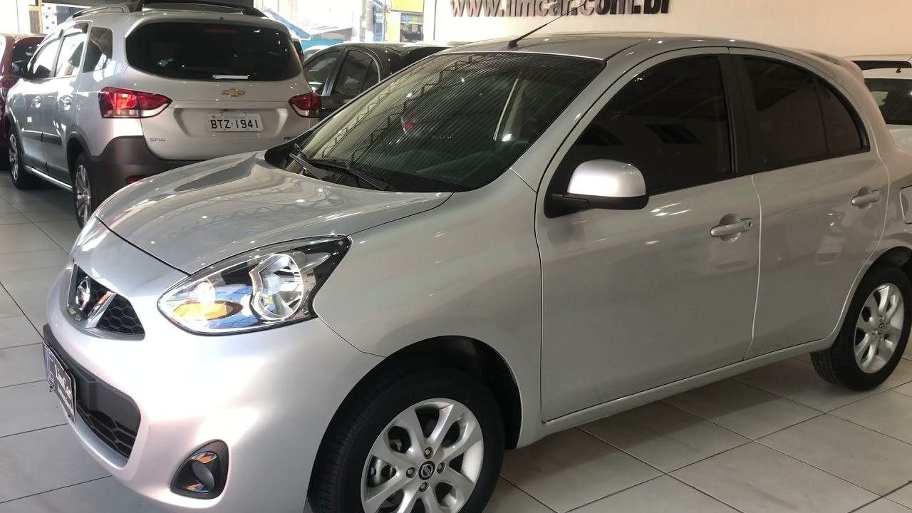 NISSAN March 1.6 Sv ano 2019 com 17.000 km !