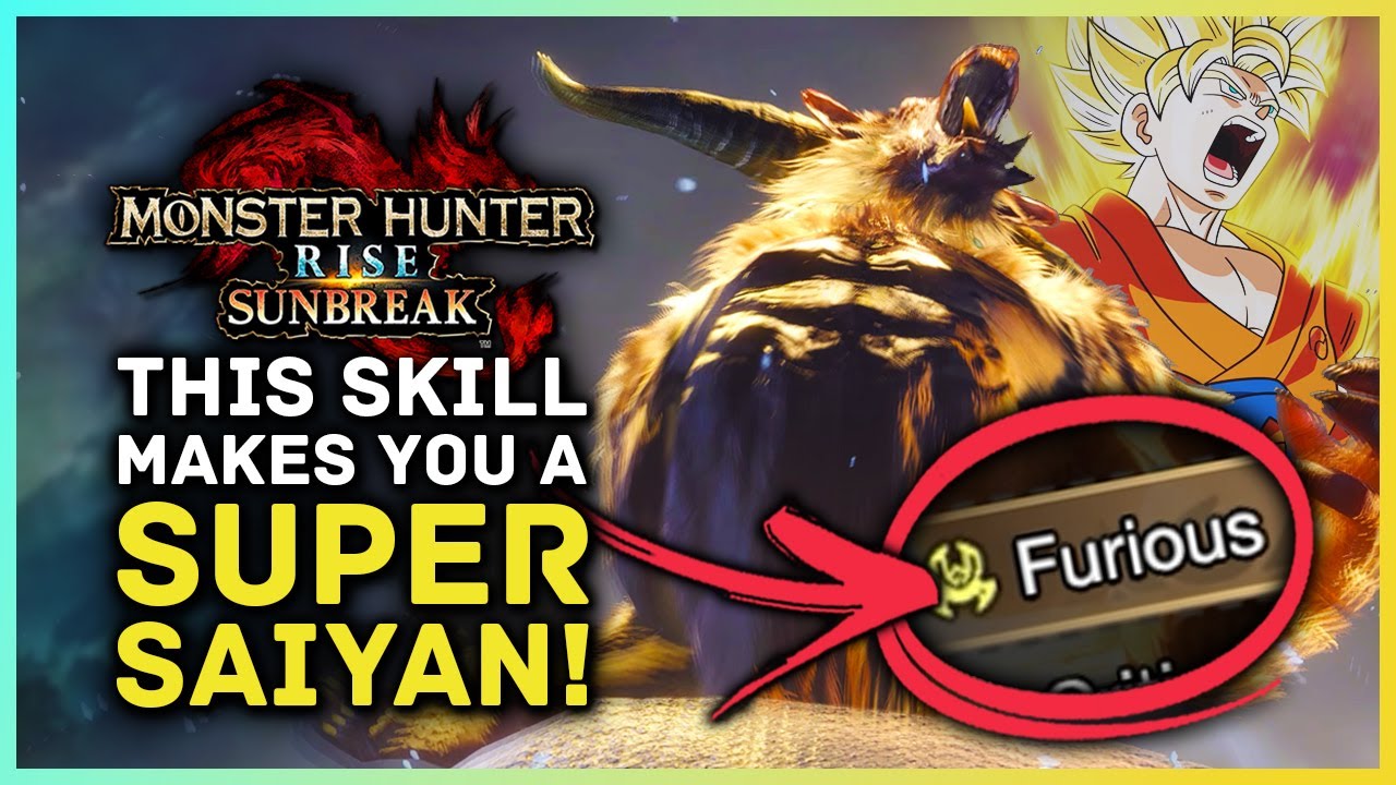 Monster Hunter Rise Sunbreak - This New Skill Makes You A Super Saiyan!