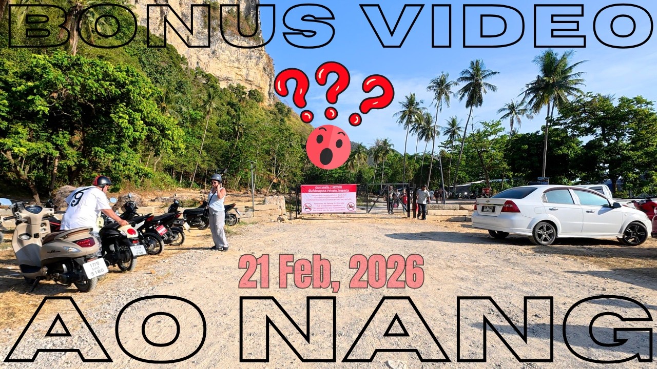 This Was NOT Here Before… 👀 😲| Ao Nang Scooter Ride - Krabi Thailand