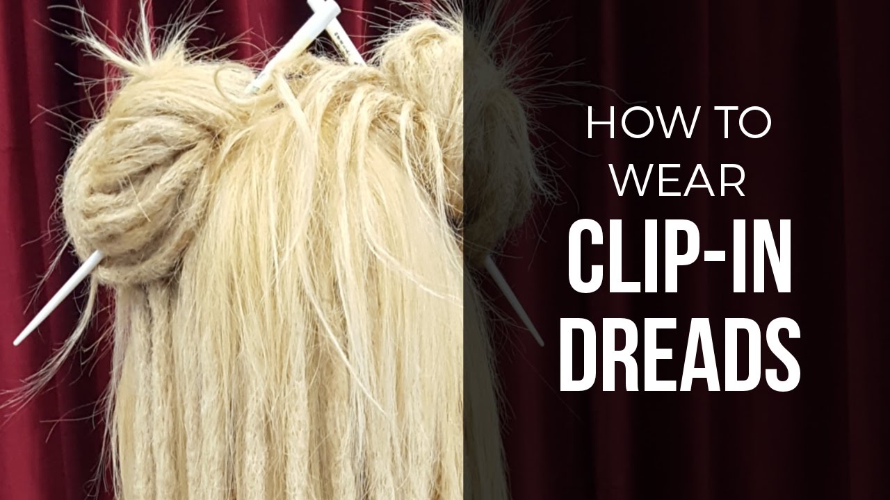 DIY Temporary Clip In Dreads - Dreadlock Hair Extensions - DoctoredLocks.com