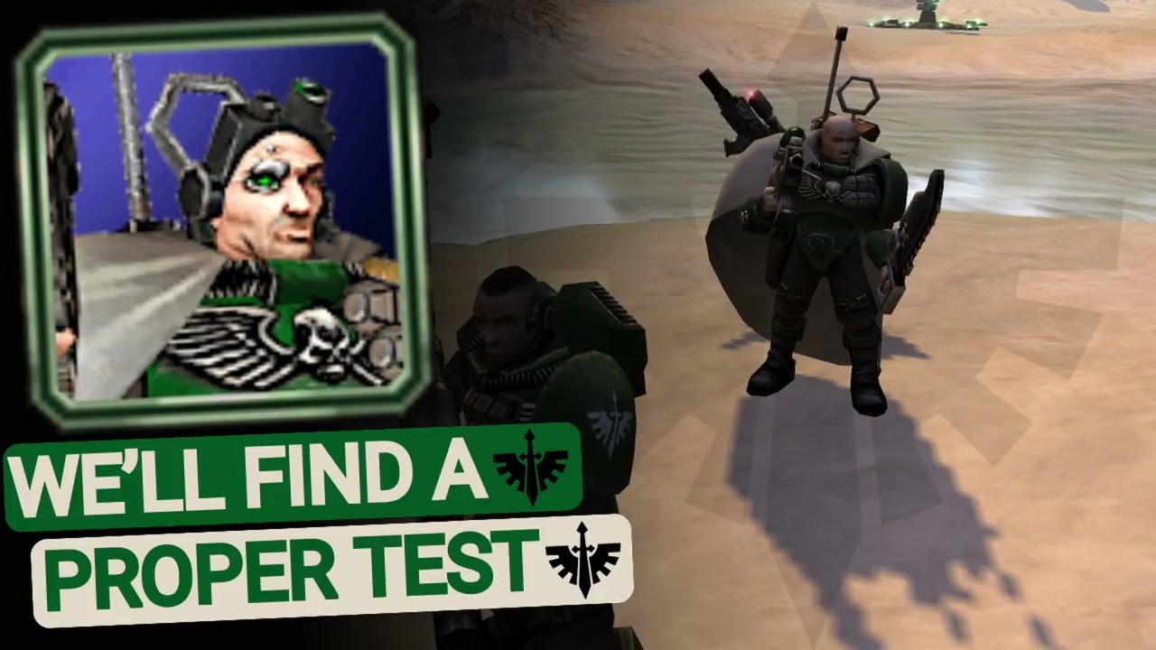 Scout Marine Sergeant quotes (Dark Angels) - Dawn of War Unification Mod