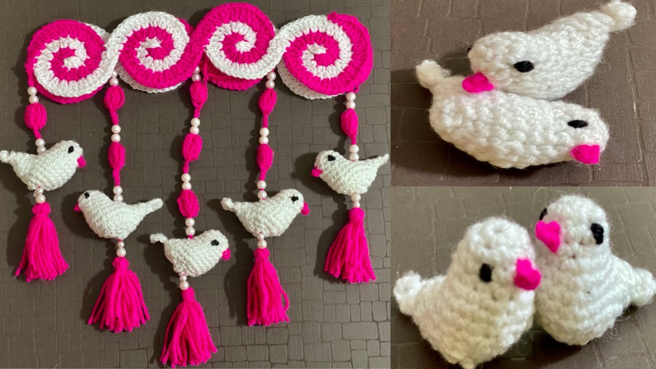 🐦🐦🐦🐦 चिड़िया वाली सुंदर झालर बनाए बहुत ही आसानी से//Very easy to make beautiful bird's skirt.