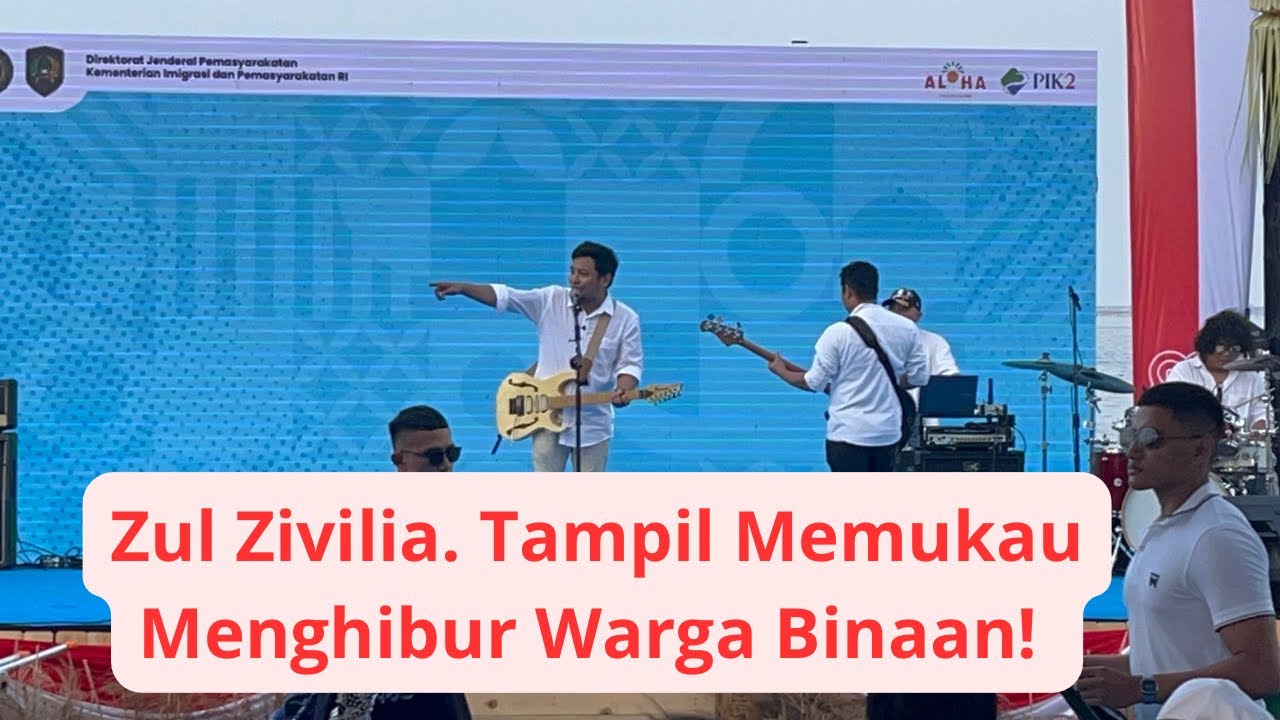 Zul Zivilia, tampil pada acara IPPAFest 2025 di Aloha, PIK 2