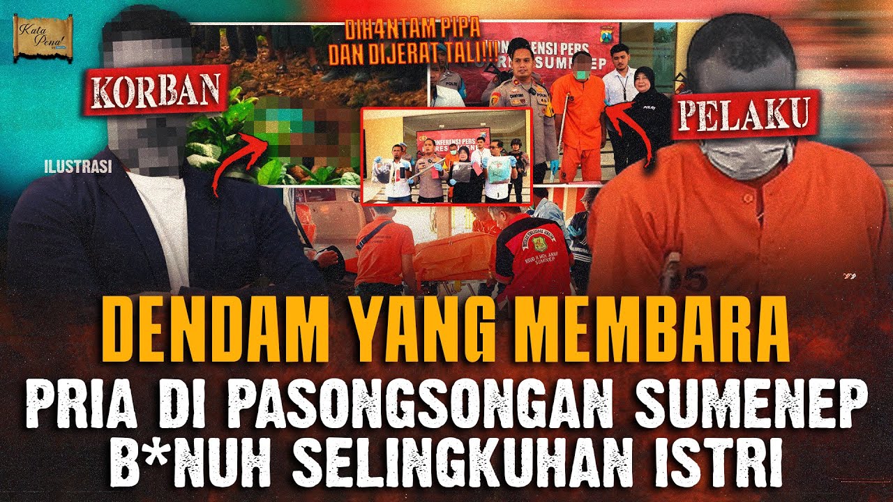 AMUK HODRIYANTO B*NUH PETANI SELINGKUHAN ISTRI, BERAKHIR TRAGIS DI LADANG TEMBAKAU !