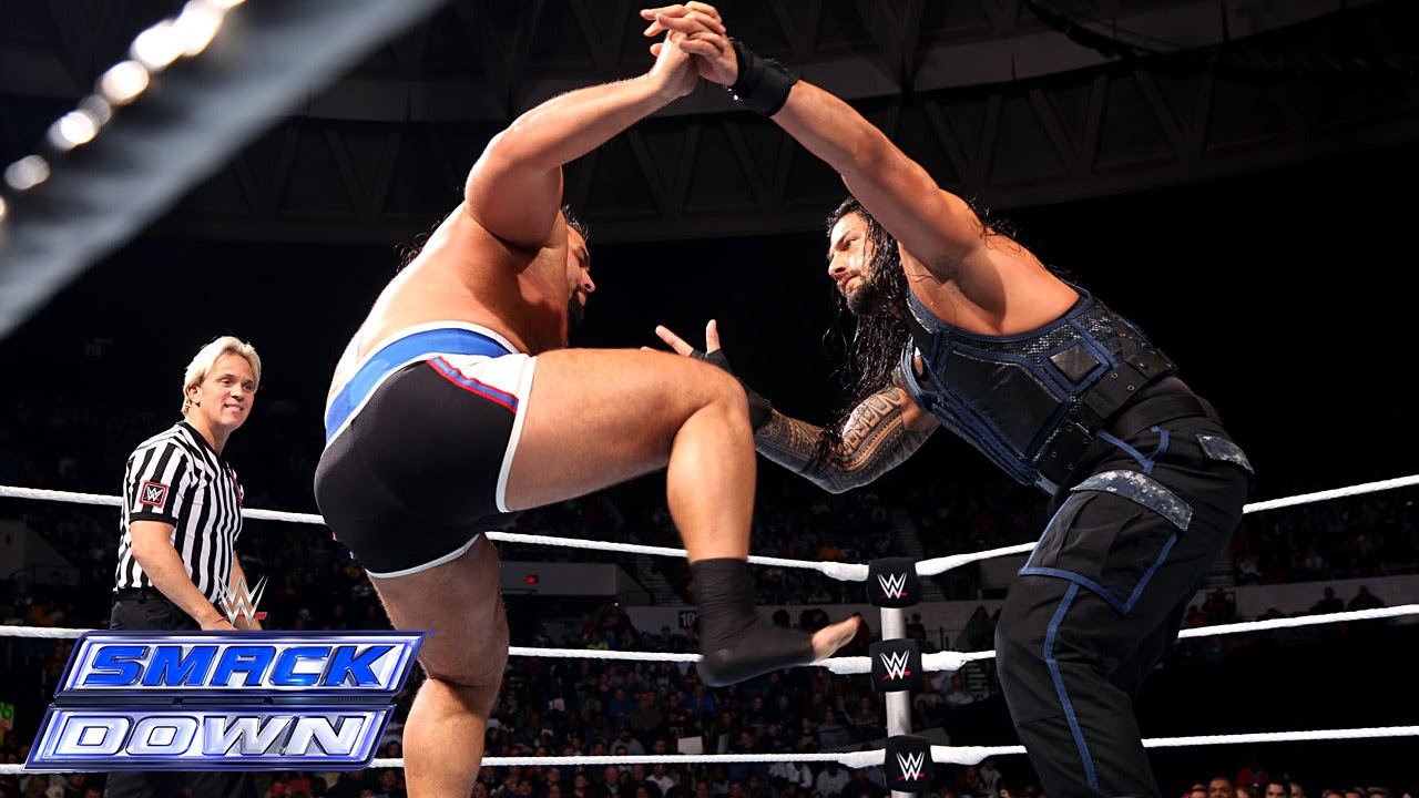 Roman Reigns vs. Rusev: SmackDown, January 02, 2015