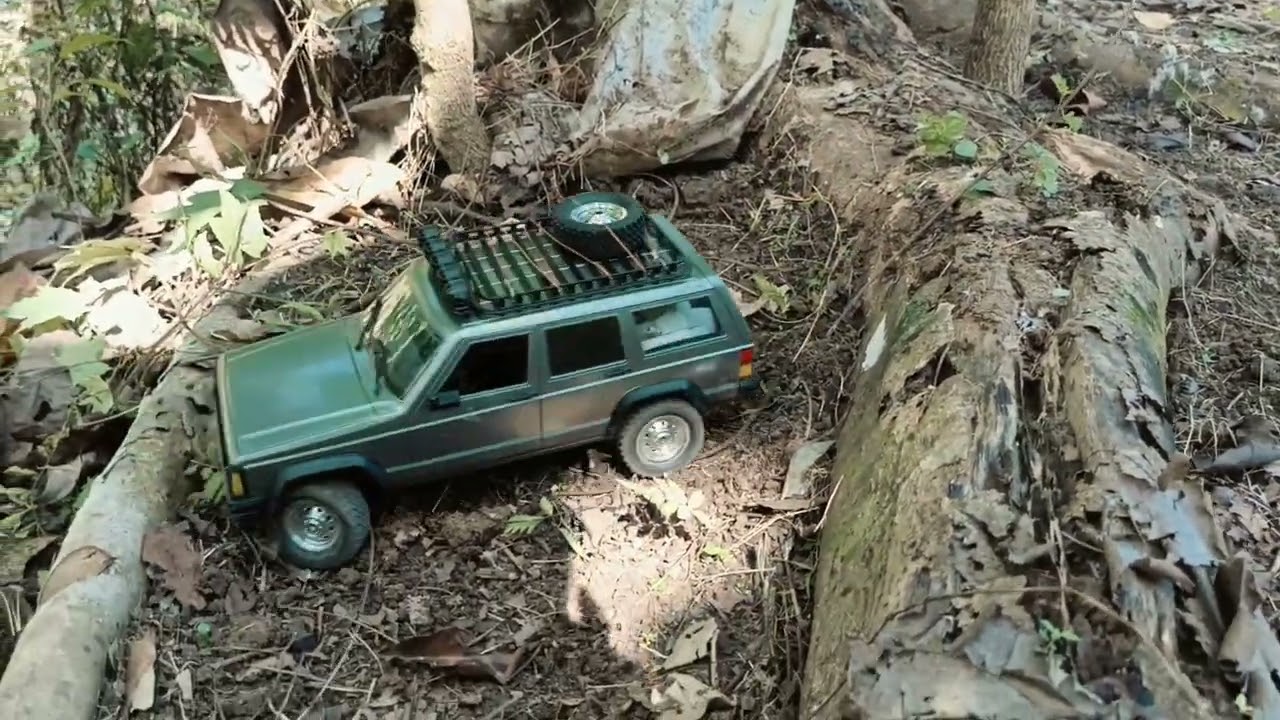 ADVENTURE TIPIS TIPIS ⁉️ rc amang #mn78 #mn99s #jeepxjcherokee #jeeplandrover #rcamang 