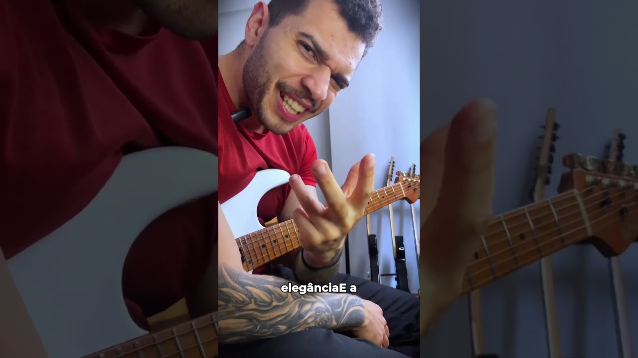 Esse movimento &eacute; para subir de n&iacute;vel na guitarra