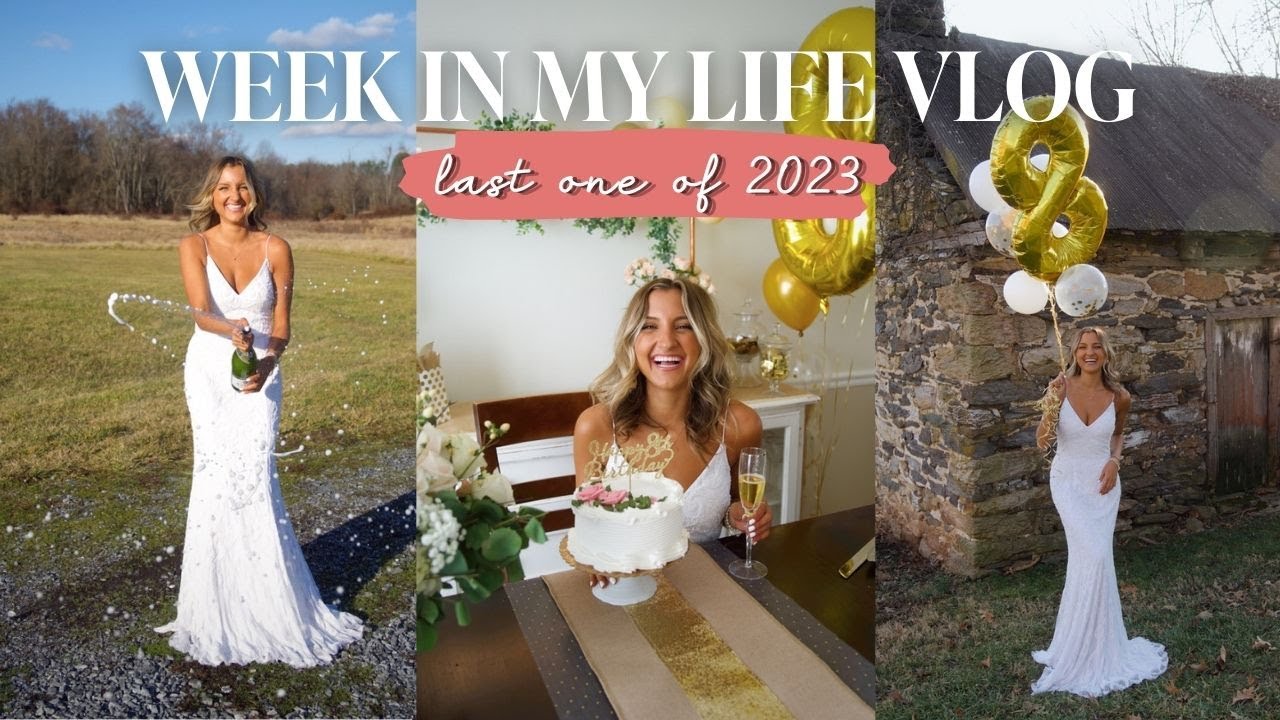 WEEK IN MY LIFE VLOG || 2023 reflection, 2024 goals and reset, styledbymckenz turns 8