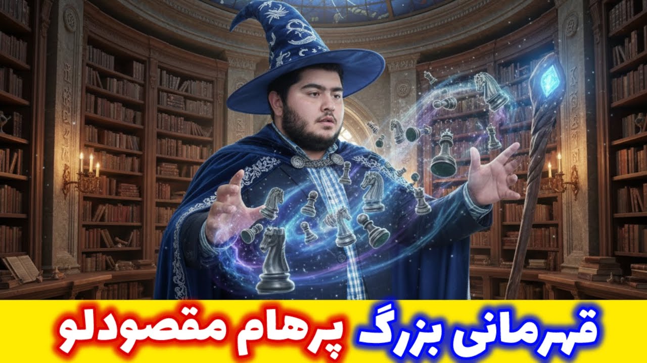 قهرمانی و جادوگری پرهام مقصودلو! پرهام حمله ای و تاکتیکی ندیده بودیم اینجوری😎😎😎
