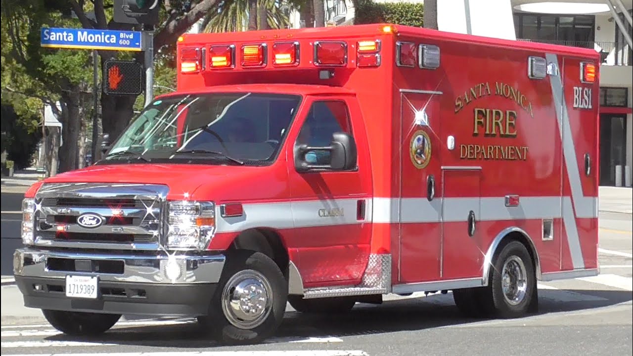 Santa Monica Fire Dept. *NEW* BLS1 Responding 2/24/2026