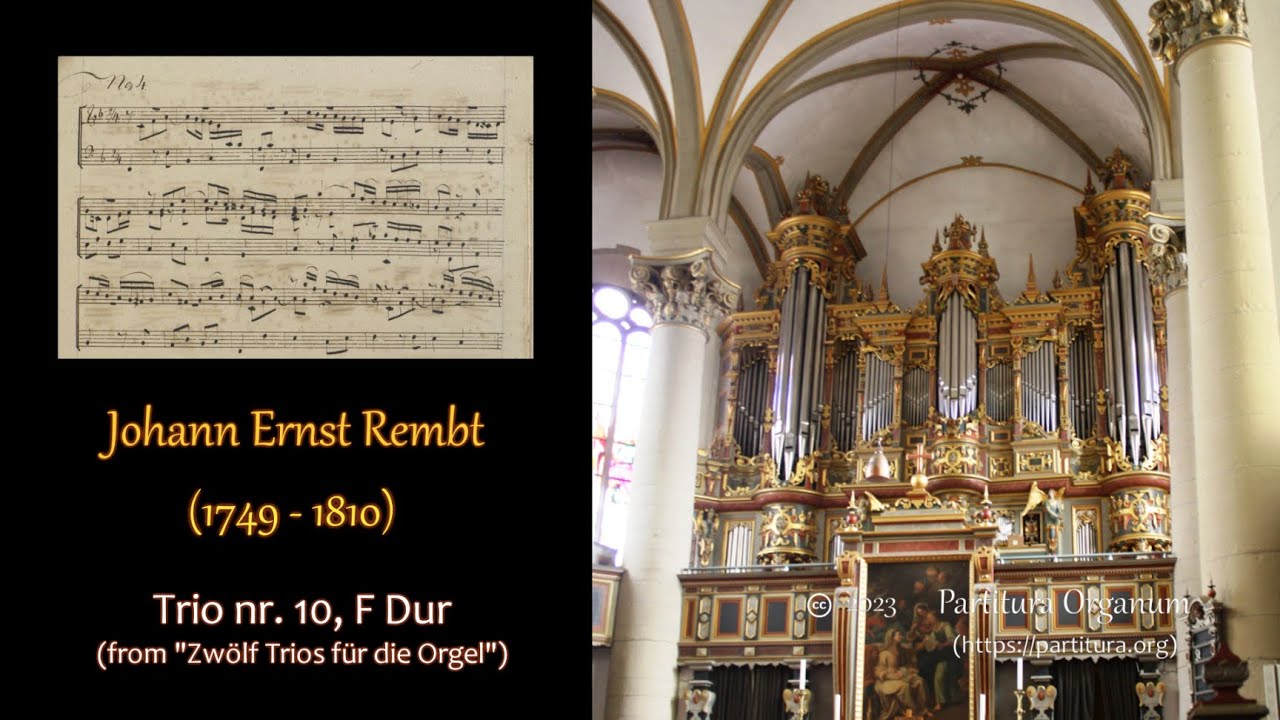 Johann Ernst Rembt, Trio nr. 10, F Dur